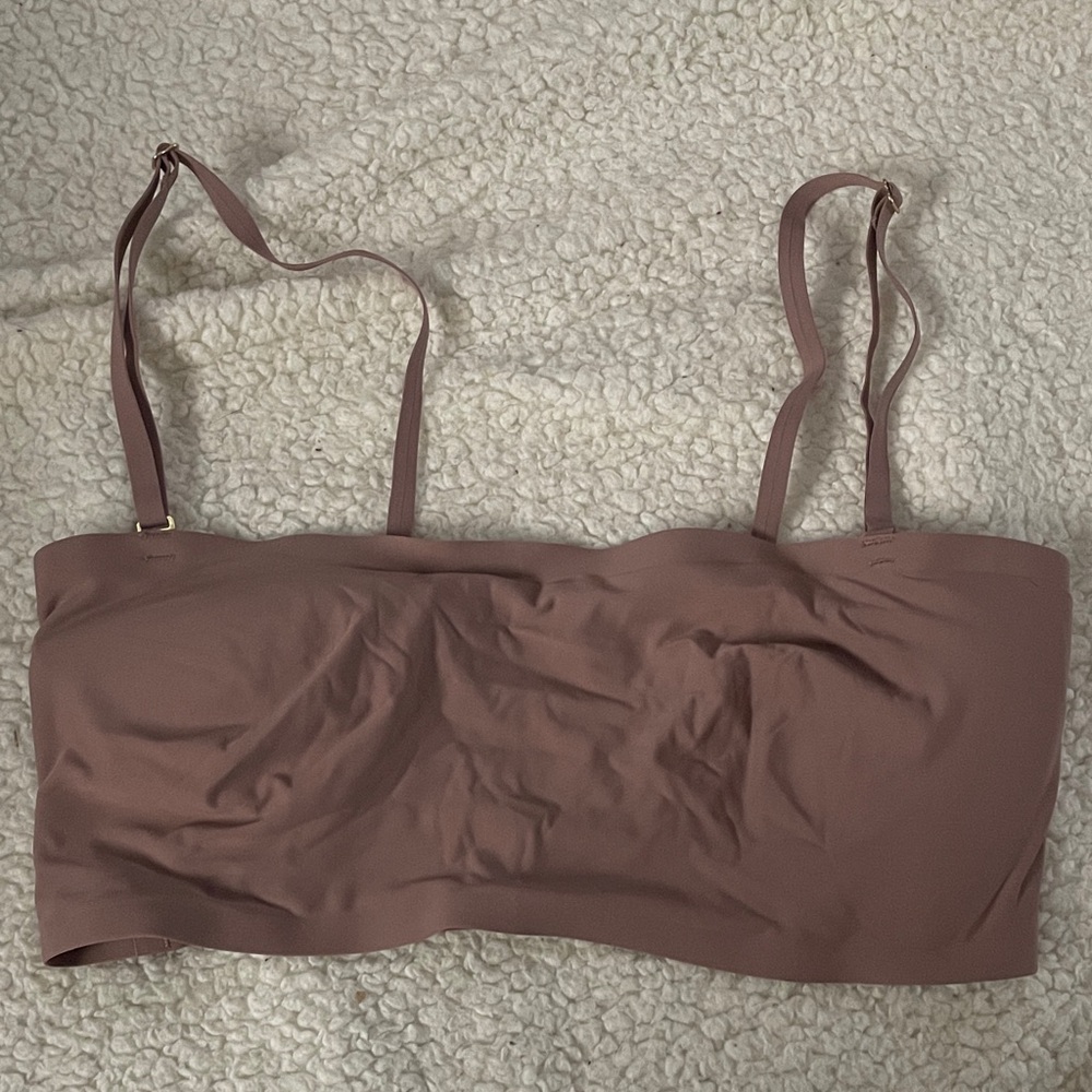 Abercrombie & Fitch Mauve Bandeau, Size Small